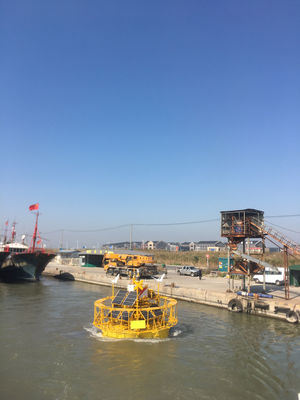 Lidar flottant de 200 W à vents offshore LiDAR double 5m Météo Avertissement de bouée océanique