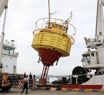 Observation des bouées métocéaniques dans l'océan Atlantique
