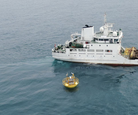 L'appareil de détection flottant sur le vent résiste au typhon