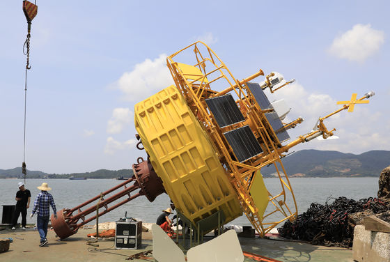 Surveillance automatique de la bouée LiDAR flottante de hauteur d'onde Condition océanique