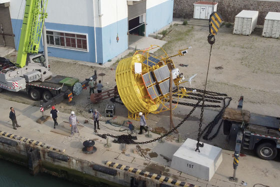 Mesures de bouée hydrologique météorologique