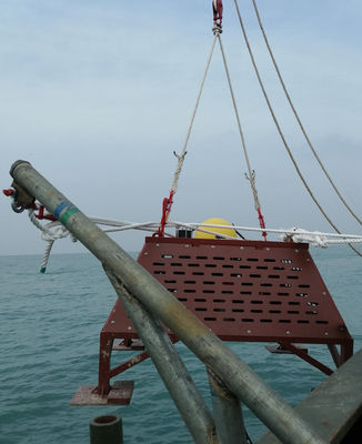Appareil hydrologique du fond marin en acier au carbone Transmission de données sans fil 150 W